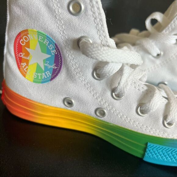 Chuck Taylor All Star High PS 'Smiley Sz 11 - Picture 1 of 11